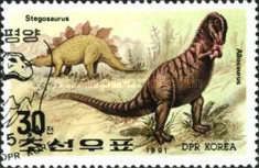 Stegosaurus, Allosaurus