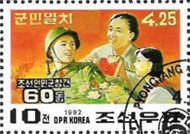 Soldier with two civilian women