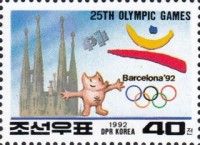 North Korean Gold Medal Winner - Barcelona Olympic Games
