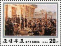 Zhou leading Nanchang Uprising