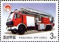 Mercedes Benz ladder truck