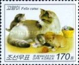Cat with three kittens