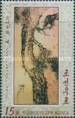 Hawk on a pine branch; Sin Yun-bok (1800)