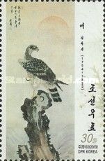 Hawk; by Kim Tuk-sin (1754-1822)
