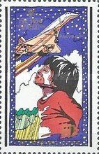 Boy and Concorde
