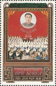 President Kim Il Sung, children's choir