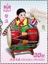 Janggo (Hourglass-shaped drum)