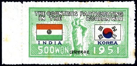 India & Korean Flags