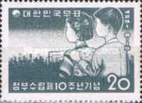 Children looking at industrial growth