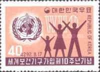 WHO emblem and family