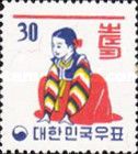 Girl Giving New Years Greeting
