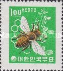 European Honeybee (Apis mellifica), Honeycomb, Clover
