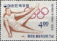 Gymnast on Pommel Horse