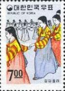 Girls dancing in the moonlight