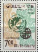 Colombo Plan Emblem and Globe