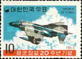 McDonnell Douglas F-4D Phantom II jet fighters