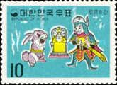 Hare telling a lie to the King to save his life