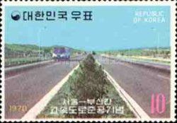 Opening Seoul-Pusan Expressway