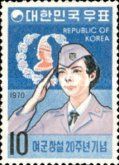 Korean WAC and emblem