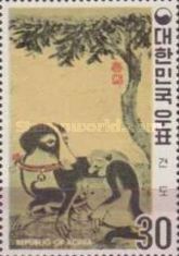 Dog with puppies by Yi Am