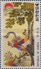 Flowers and bird