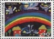 Child's Drawing, rainbow