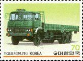 Flat-bed truck