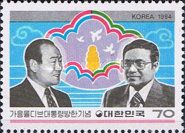 Visit of Maldives president Maumoon Abdul Gayoom