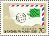 Canceled cover with stamp