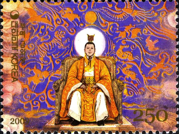 His ascent to the throne