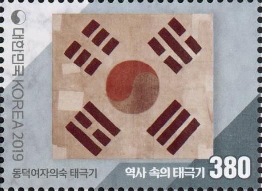 Evolution of the Korean Flag