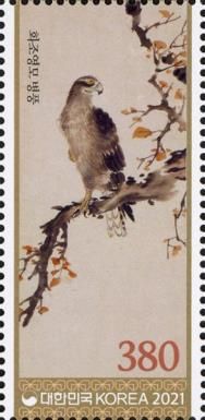 Detail of Scroll Painting by Jang Seung-eop