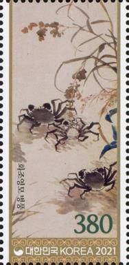 Detail of Scroll Painting by Jang Seung-eop