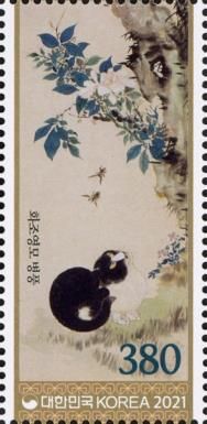 Detail of Scroll Painting by Jang Seung-eop