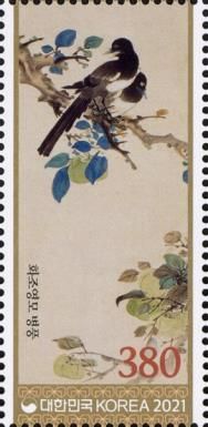 Detail of Scroll Painting by Jang Seung-eop