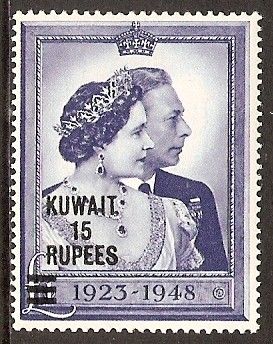King George VI and Queen Elizabeth - overprinted