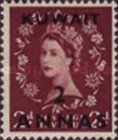 Stamps of Britain, overprinted in black