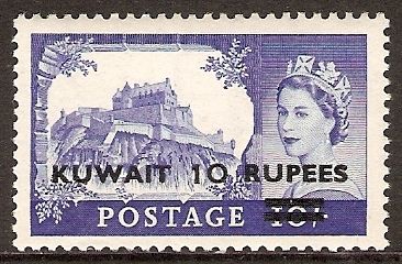 Stamps of Britain, overprinted in black