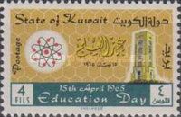 Tower of Shuwaikh School and Atom Symbol