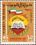 Flag and Open Book