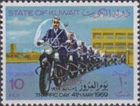 Policemen in parade