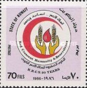 Natl. Red Crescent Soc., 20th Anniv.
