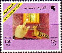 Shackled hand pointing to cell window