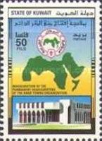 Map of Arab countries, building.