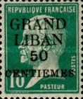 Type Pasteur overprinted and Lebanese surcharge