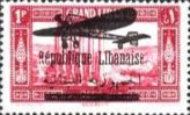 Landscape with bilingual overprint & Avion