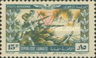 Soldiers at Bir Hacheim with V (Victory)