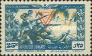 Soldiers at Bir Hacheim with V (Victory)