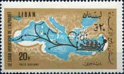 Map of Mediterranean Sea