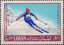 Downhill skier